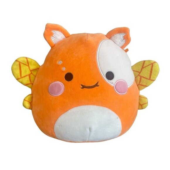 Squishmallows 8" Yummy The Firefly Learning Express Exclusive Rare Orange - Picture 1 of 9